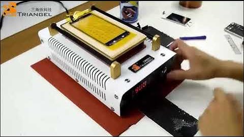 M-Triangel  Built in Vacuum Pump 7 inch Phone LCD Screen Separator Machine