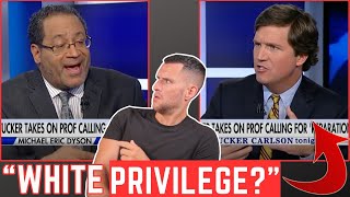 Tucker Carlson Exposes Smug Race Hustler