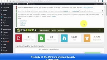 How To Export and Import Instabuilder Files