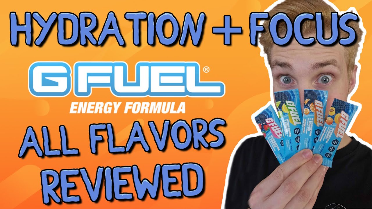 NEW Hydration + Focus GFUEL Review!