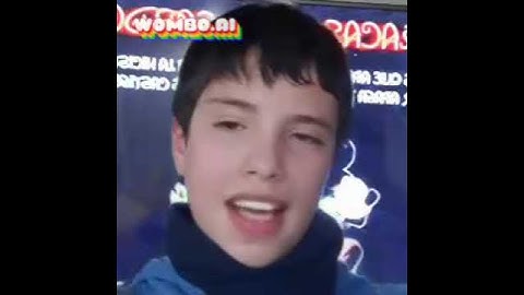 Me Sings Hope It Gives You Hell (WOMBO.AI Video)