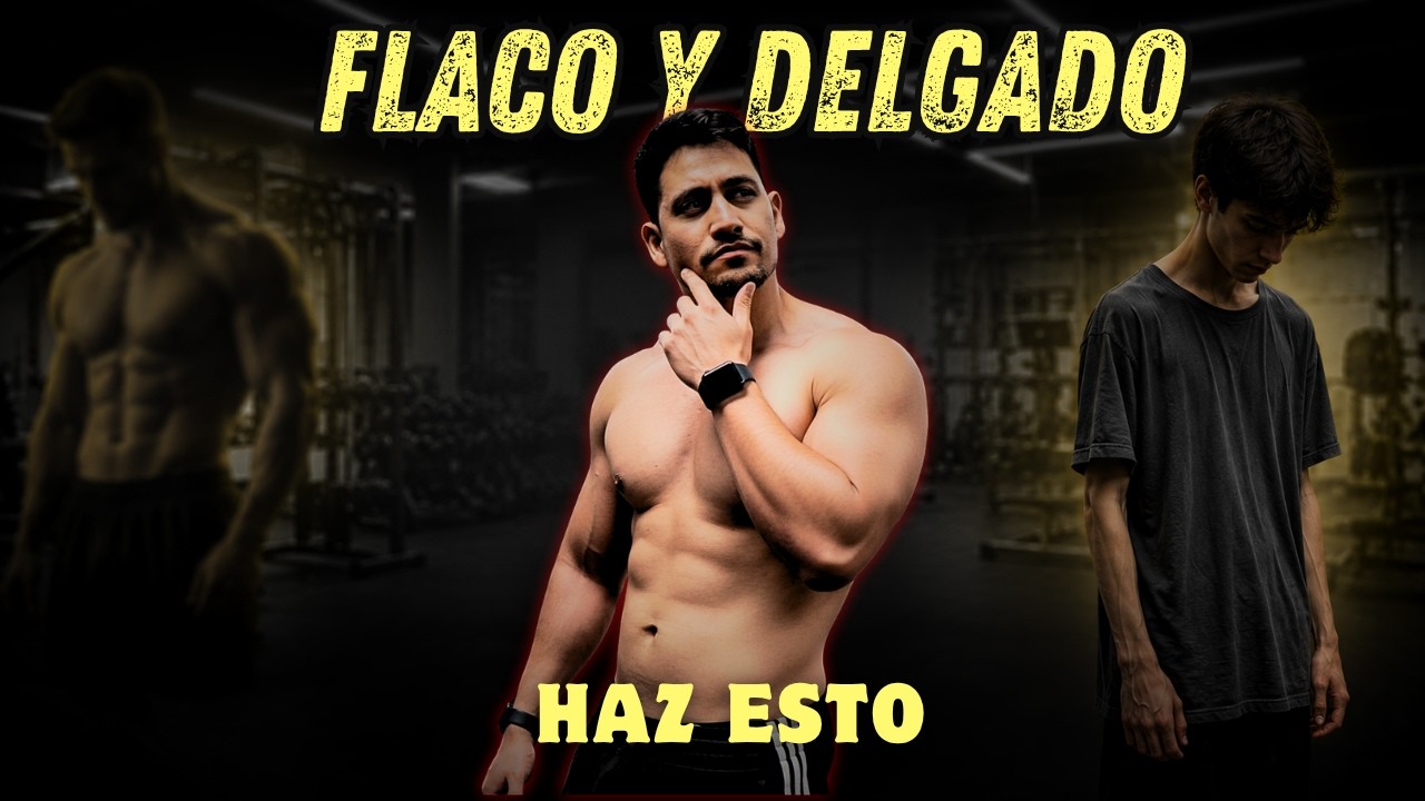 Todo lo que necesitas para ganar masa muscular si eres flaco