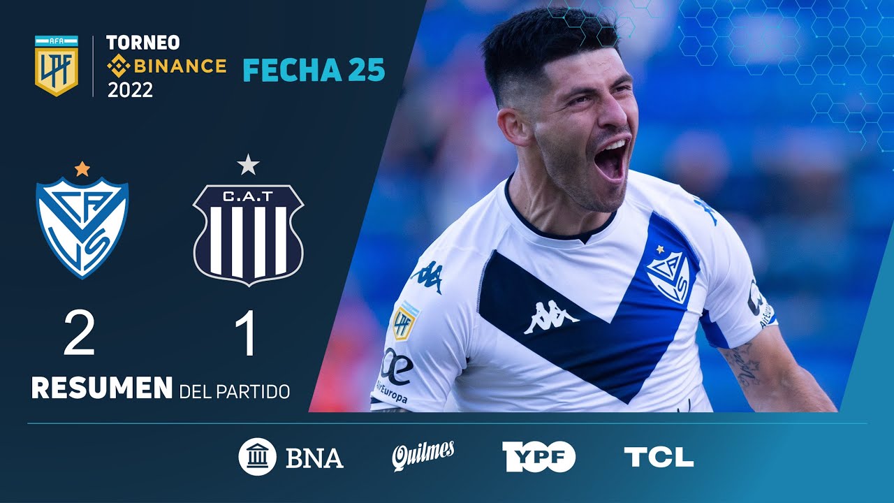 VÉLEZ 3 X 2 TALLERES, MELHORES MOMENTOS