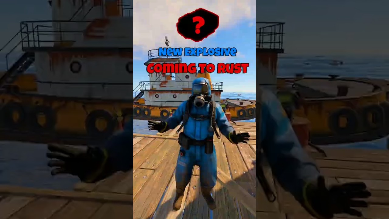 New explosive coming to Rust #gamingnews #rust #funny
