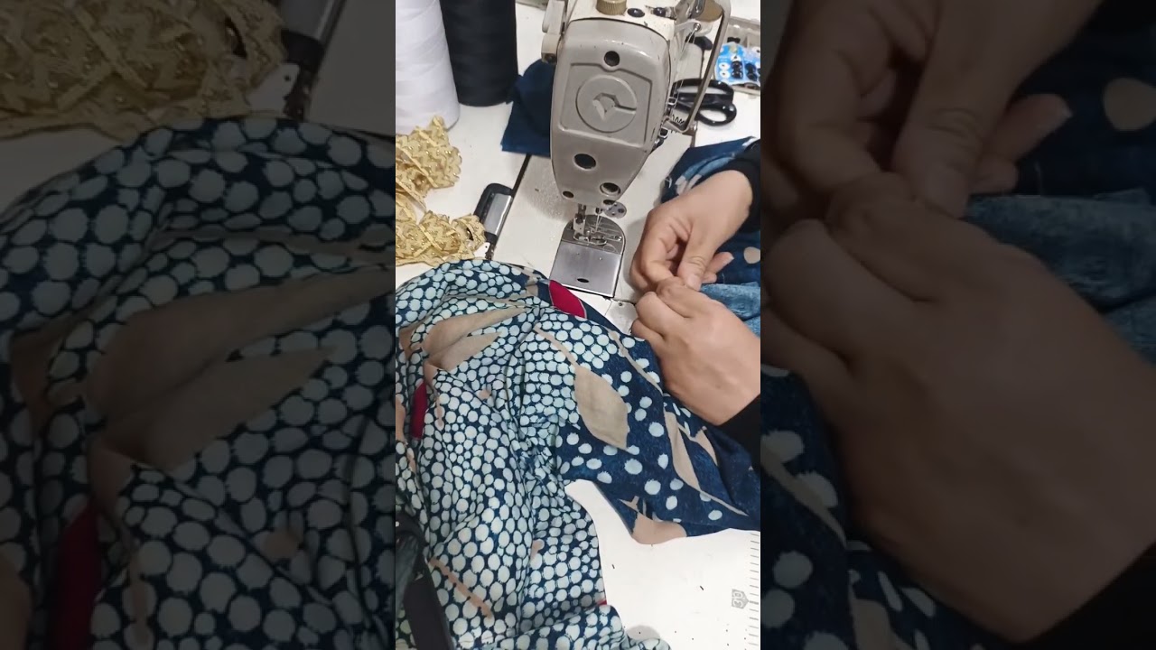 خياطة الدرة #فصال #لاستيك #fashion #تفعيل_الجرس #اشتراك #بالقناة #