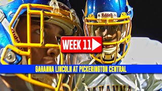 HS Football: Gahanna Lincoln at Pickerington Central [PLAYOFFS] [11/8/14]