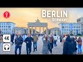 Berlin germany  evening walking tour around brandenburg gate in 4k 60fps  iphone 15 pro 