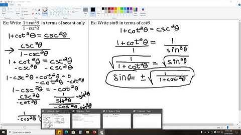 Lecture: Precalculus Ch. 7.1 Part 1 Of 1