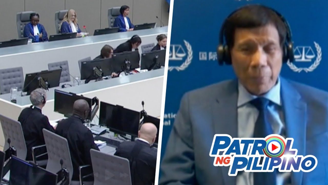 Duterte sa The Hague: Ano-ano ang 3 chamber ng ICC hearing? | Patrol ng Pilipino