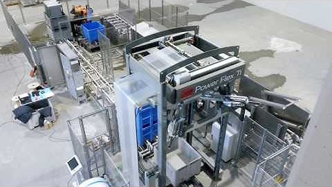 SEMI STAAL Tub/ tote emptying, washing and handling system