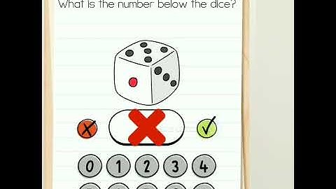 Brain Test: Tricky Puzzles || Level 163 || What is the number below the dice || Answer ||