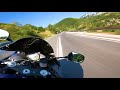 Yamaha r1 big bang  only akrapovic sound  onboard 4k  