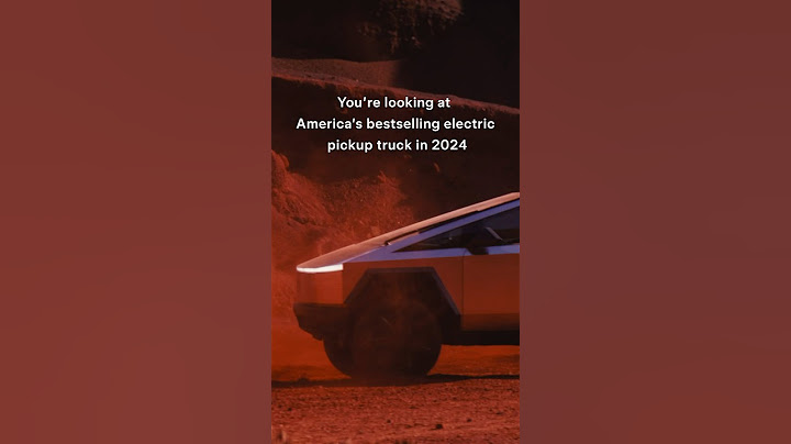Cybertruck is now America’s bestselling electric pickup truck
