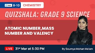 Atomic number, Mass number and Valency | Structure of the Atom | Class 9 Science