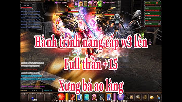 Mu online mới ra | MUS6.VN Hành trình Up wings 3 lên full thần +15 | baonam gametv