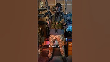 Call of Duty GHOST Loadout! 💀 #ASMR #Loadout #multicam #modernwarfare #airsoft