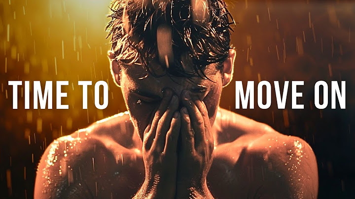 How To Move On, Let Go & Leave Your Past Behind You (Powerful Speech)