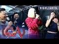Anne goes backstage to clean her teeth | It's Showtime Mr. Q and A