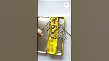 DOMS Geometry box|BasicHUNT| #unboxing #asmr #geometry #maths #satisfying #fun #doms #competitive