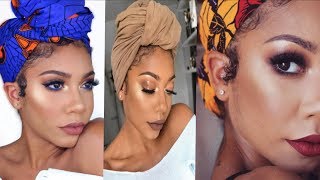 HOW TO STYLE TURBANS AND HEAD WRAPS + 4 TO 5 DIFFERENT STYLES