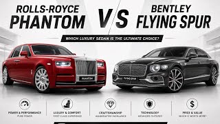 Rolls-Royce Phantom vs Bentley Flying Spur — Which Luxury Sedan Wins?