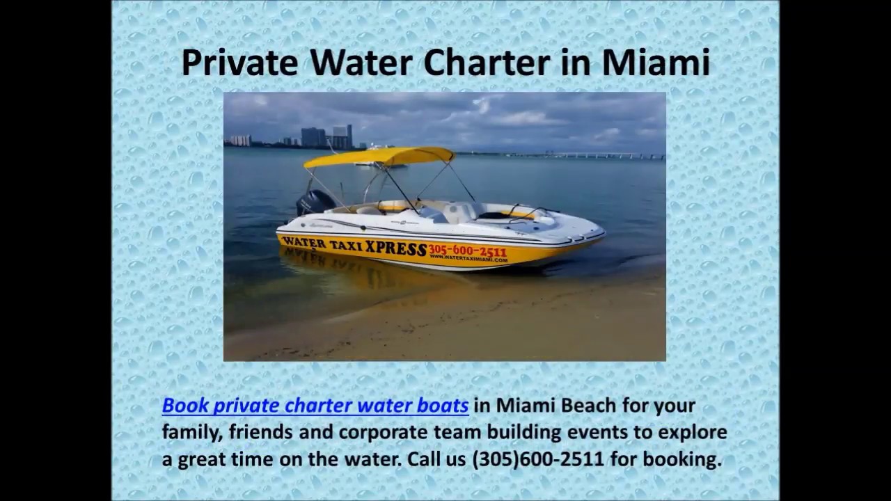Water Taxi Miami