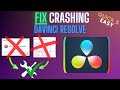 DaVinci Resolve Crash Fix – Freezing, Black Screen, Render Fails – Tutorial
