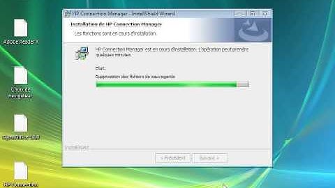 Installation Connection Manager HP