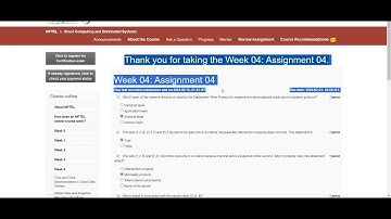 Design and analysis of algorithms || WEEK-4 Quiz assignment Answers 4 2024 || NPTEL