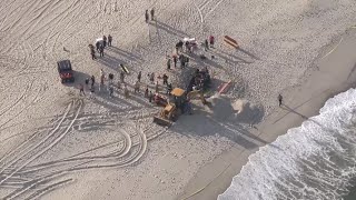 Teen dies in New Jersey beach sand collapse