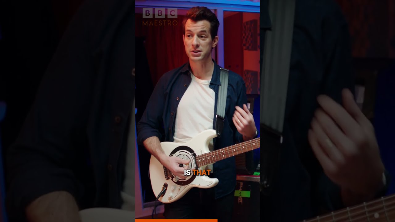 Mark Ronson On Creating The Iconic Uptown Funk Guitar Line Shorts Markronson