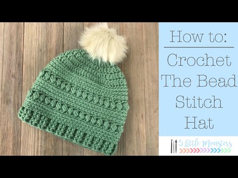 5 Little Monsters: Boxed Beads Hat with Bulky Weight Yarn
