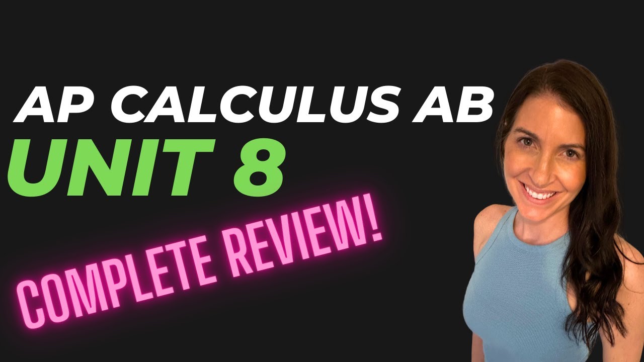 How to get a 5 on the AP Calculus Exam - COMPLETE Unit 8 Review (Applications of Integration)