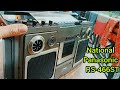 National Panasonic RS-466ST model vintage boombox cassette recorder stereo #video viral#trending