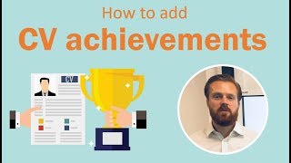 CV achievements - How to add achievements to your CV by StandOut CV 31,038 views 5 years ago 9 minutes, 45 seconds