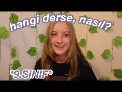 9.SINIFTA HANGİ DERSE NASIL ÇALIŞILIR? | ÇALIŞMA TAKTİKLERİM VE TAVSİYELERİM 😻 | İlayda Çavdar