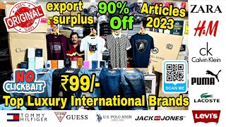 100% Original Branded Export Surplus Mumbai | Cheapest Branded Clothing & Shoes | Retail & Wholesale