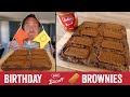 Barrys Birthday Biscoff Brownies