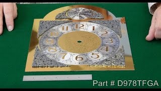 The perfect Dial for a Battery Operated Grandfather Clock is HERE SEE More at https://clockparts.com/ Give Us a Call to LEARN ...