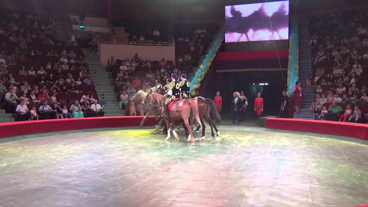 Джигиты. 45-летие Казахского цирка г. Алматы. 24 июля 2015