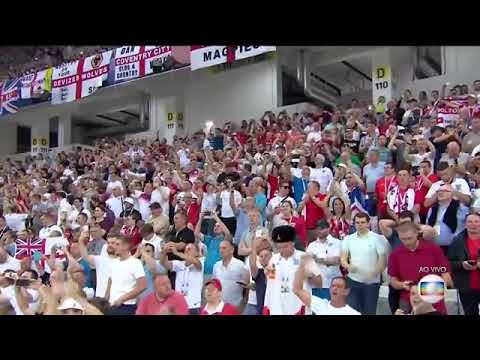 Tunísia 1 x 2 Inglaterra - Melhores Momentos - Copa do Mundo 18/06/18
