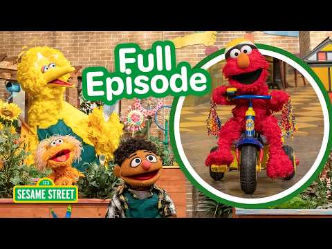 Sharing with Elmo & Friends! 🚲 🧸 | FOUR Sesame Street Full Episodes