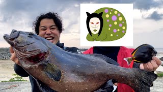 Epic Collaboration! Catching a Giant Fish While Freediving With Orochinyu