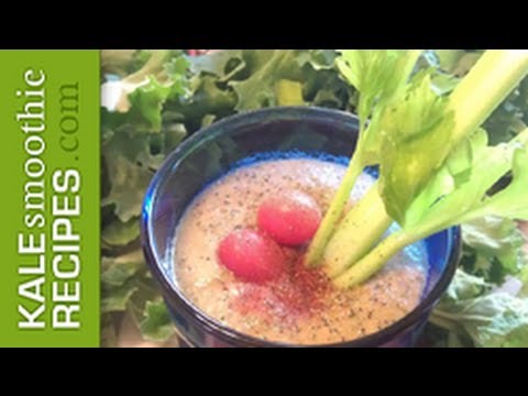 How to Make a Bloody Mary Kale Smoothie