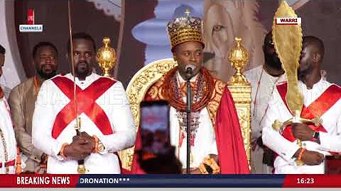 FULL SPEECH OF THE OLU OF WARRI, OGIAME ATUWATSE III AT THE CORONATION