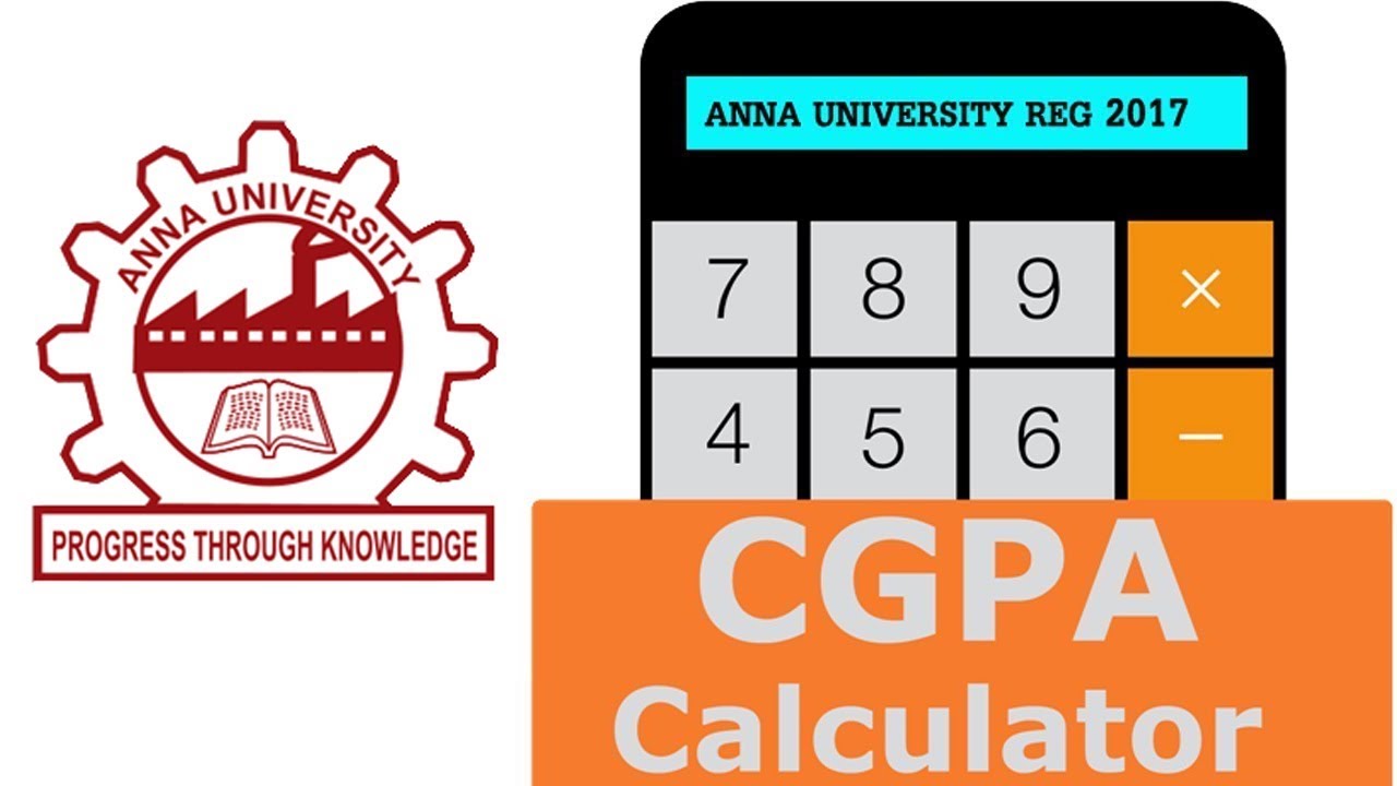 How to Calculate CGPA for Anna University Regulation 2017 Online - YouTube