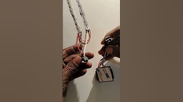 2 LED touch switch/sensor wiring #touchswitch #project #diy