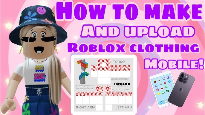 How To Make A T Shirt In Roblox Mobile (Updated Menu) - Full Guide 