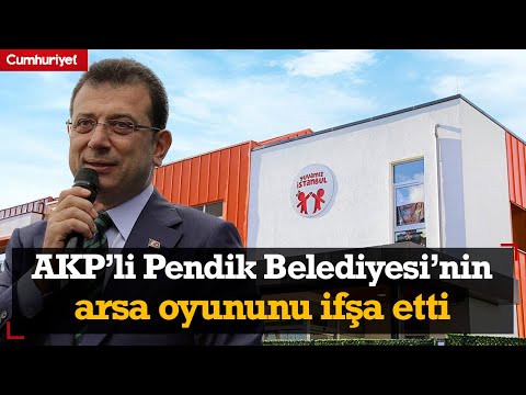 Ekrem İmamoğlu, AKP'li Pendik Belediyesi'nin İBB'nin kreş yapamaması için yaptıklarını ifşa etti