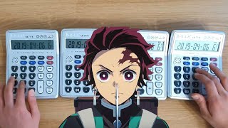 LiSA - Gurenge (Demon Slayer Op1) Calculator Cover